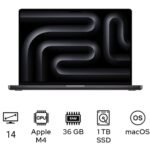لاب توب ابل ماك بوك برو 14 اسود فلكي 1 تيرابايت